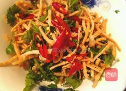 松花蛋调馓子的做法图解4