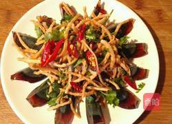 松花蛋调馓子的做法图解5