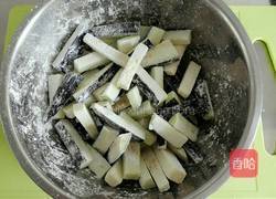 鱼香茄条的做法图解3