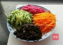 五彩酱拌肉丝面的做法图解5