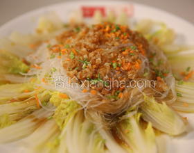 蒜蓉粉絲娃娃菜