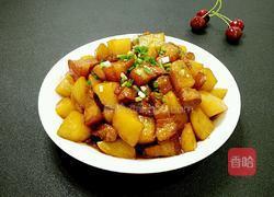 土豆烧五花肉的做法图解13