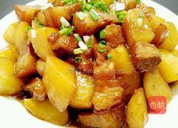土豆烧五花肉的做法图解12