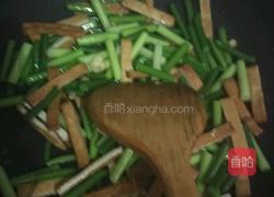 蒜苔炒香干的做法图解6