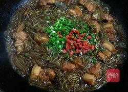 红烧粉丝五花肉的做法图解9