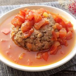 番茄蒸肉饼的做法[图]