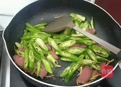 辣椒炒牛肉的做法图解5