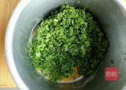 茴香鸡蛋饼的做法图解3