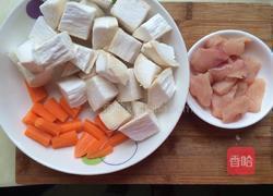 鸡肉炖杏鲍菇的做法图解3