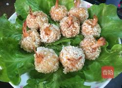 黄金芙蓉虾的做法图解7