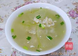 冬瓜虾皮汤的做法图解6