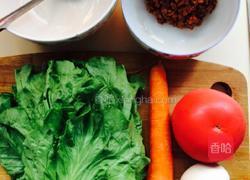 蔬菜肉酱面的做法图解1