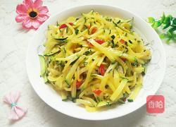 剁椒炒嫩南瓜丝的做法图解7