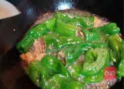 青椒塞肉的做法图解5