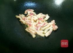 红薯梗炒五花肉的做法图解9