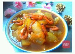 冬瓜烧虾的做法图解8