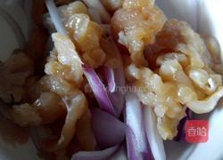 肉丝炒豆角茄子的做法图解1