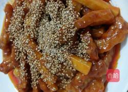 糖可醋山药里脊的做法图解5