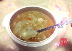 银耳莲子燕窝的做法图解5