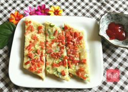 葱香火腿鸡蛋饼的做法图解11