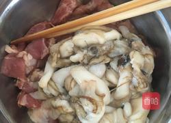 丝瓜蛏溜肉片汤的做法图解1