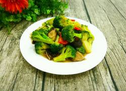 香菇炒西蓝花