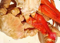 香炒蟹腿的做法图解1