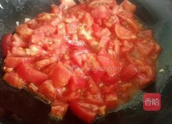 西红柿打卤面的做法图解8