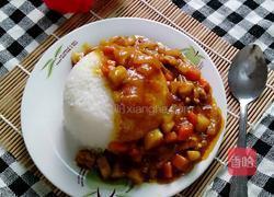 咖喱鸡肉盖浇饭的做法图解8