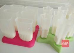 蜜豆牛奶冰棒的做法图解6