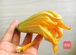 南瓜花酿肉的做法图解5