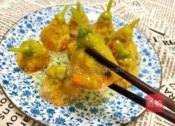 南瓜花酿肉的做法图解17