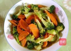 家炒西兰花的做法图解9