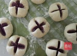 紫薯花馒头的做法图解7