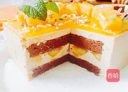 可可芒果慕斯的做法图解16