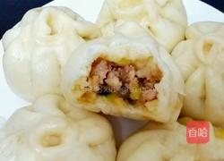 韭黄猪肉馅包子的做法图解11