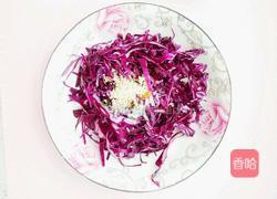 小葱紫甘蓝的做法图解4