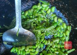 豆米炒肉丝的做法图解2