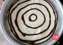 拉花戚风蛋糕（八寸）的做法图解18