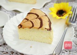 拉花戚风蛋糕（八寸）的做法图解22