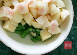 苹果桃子豆角沙拉(一天一菜)的做法图解2