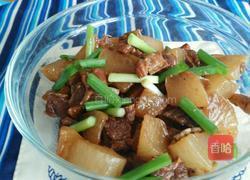 萝卜炖牛腩的做法图解8