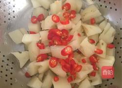 酱爆藕丁的做法图解1