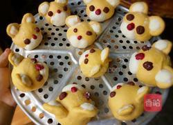 小熊南瓜馒头的做法图解17