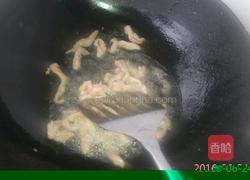 肉炒蒜台的做法图解4