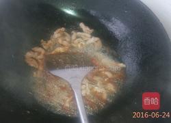 肉炒蒜台的做法图解5