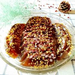 桂花红豆马蹄糕的做法[图]