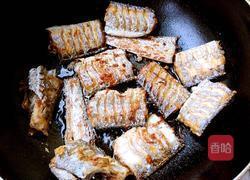 豆豉烧带鱼的做法图解5