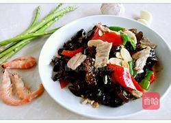 木耳炒肉片的做法图解11