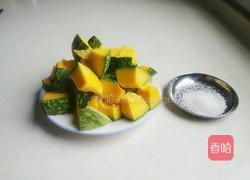 嫩南瓜汤的做法图解2